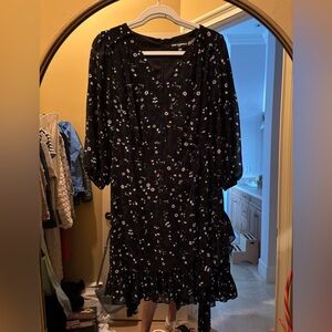 Perfect black floral dress